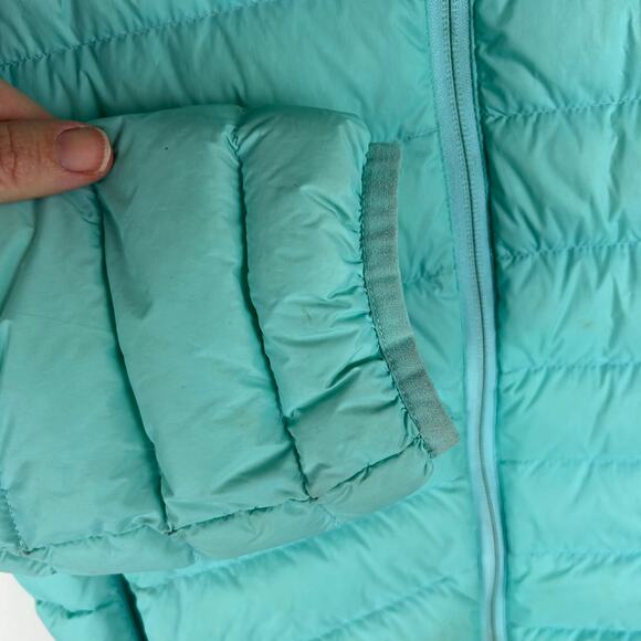 Eddie Bauer Girls Down Puffer Jacket Size Large 14 Insulated Full Zip Coat - Picture 8 of 8